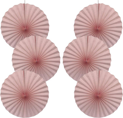 Pink Birthday Decorations,DIY Pink Paper Fans Hanging Decoration ,Party Supplies Party Fans 16in, Pink Christmas,Wedding Graduation Events Accessories 30 Color DIY Set (Baby Pink)