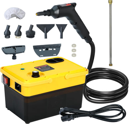 Steam Cleaner for Home, 1500W Handheld Steam Cleaner, 1500ML Water Tank, 6 Levels Adjustable Steam Speeds, Portable Cleaning Steamer for Home, Car Detailing, Bed Bugs, Furniture, Couch