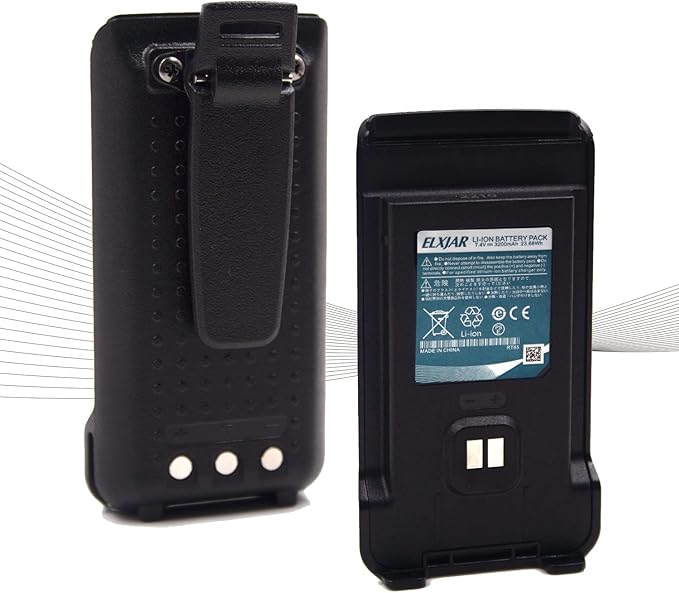 (2-Pack) 7.4V 1500mAh Li-ion Battery Replacement for BL-13UV TYT TH-UV88 Retevis RT85 GM-15 Pro TP-8Plus UV-13 Pro GM-30 MU-5 TD-H5 P15UV Radios