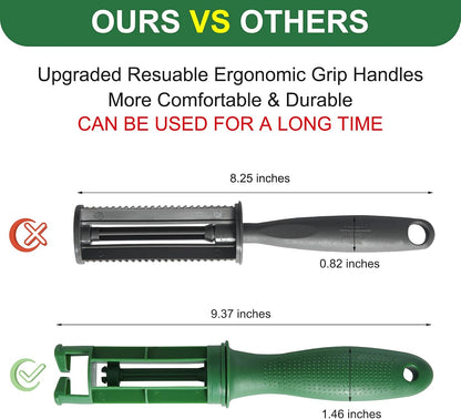 Fedicelly Extra Sticky Lint Rollers Pet Hair Remover for Laundry Clothes Furniture Carpet,Total 400 Sheets Lint Rollers Refills Dog Cat Hair Lint Remover Brush Couch