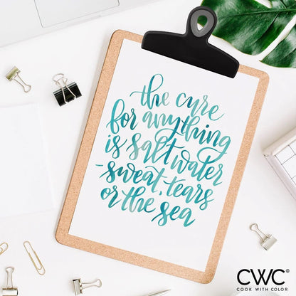 COOK WITH COLOR Bag Clips - Heavy Duty Chip Clip and Refrigerator Magnet Clips for Food Storage with Air Tight Seal Grip, Black, Pack of 4 Large Clips