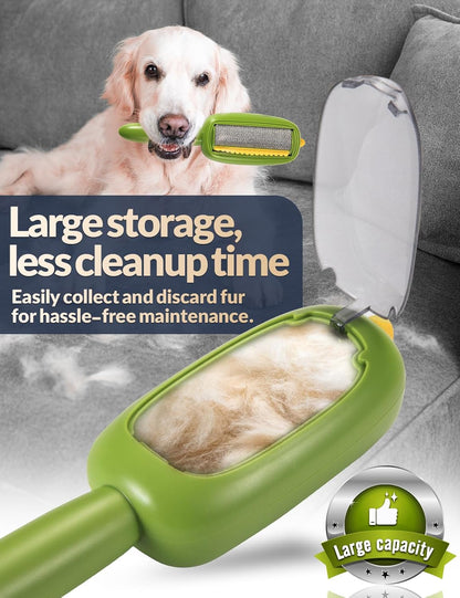 Portable Lint Brush,Reusable Lint Roller,Washable Pet Hair Removal Tool for Clothes,Furniture,Pet Hair Remover for Cats and Dogs Fur,Ideal Replacement for Sticky Refills Lint Roller/Removers