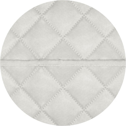 PureFit Reversible Quilted Sofa Cover, Water Resistant Slipcover Furniture Protector, Washable Couch Cover with Non Slip and Elastic Straps for Kids, Dogs, Pets (Oversized Recliner, Ivory/Ivory)