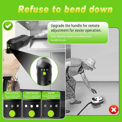 2500W Handheld Steam Cleaner,Portable Car Steamer For Auto Detailing,High-Temperature and Pressure Steam Cleaner For Home, Steam Cleaning Machine for Furniture,Kitchen,Grout,Floor,Tile (09-Green)