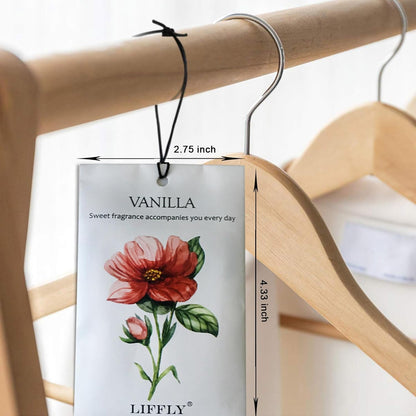 14 Packs Scented Sachets for Drawers and Closets Lavender, Rose, Jasmine, Ocean, Vanilla, Sandalwood, Gardenia 7 Scent Gift Box