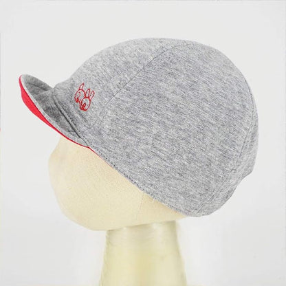 Keepersheep Baby Reversible Baseball Cap Infant Sun Hat, Cotton Knit Soft Brim for Infant Toddler, Summer Outdoor Unisex