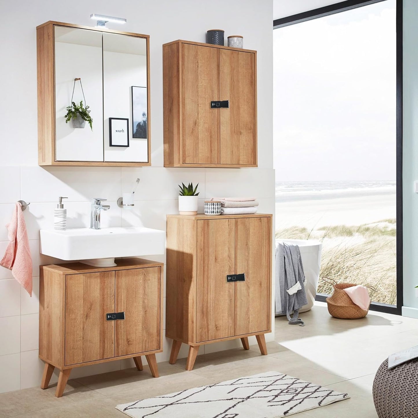 Alise Keyed Hasp Lock,3 Inch Safety Packlock Clasp Hasp Lock Latch with Lock, Black Door Hinge Lock with Keys Keyed Locking Hasp for Cabinets Closets Doors