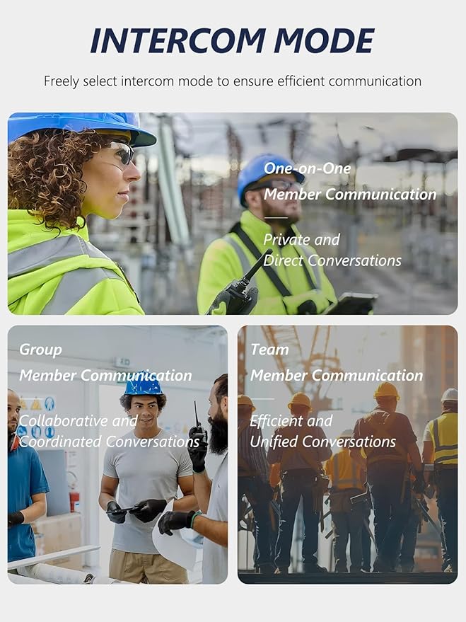 Global Rapid Walkie Talkies【Lifetime Free】, Unlimited Range 4G LTE PoC (Push-to-Talk Over Cellular) Radios, Nationwide PTT Two Way Radios, Long Distance for Family, Logistics, Company with SIM Card