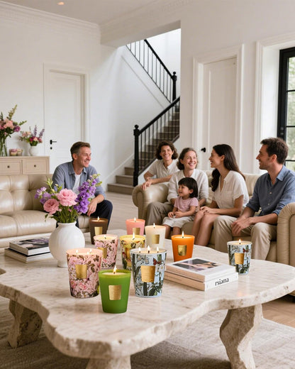 M&SENSE Garden Rose Scented Natural Soy Wax Candle, 14.1oz 60 Hours Long Lasting Slow Burning Candles for Home Decor, Aromatherapy Candle for Stress Relief