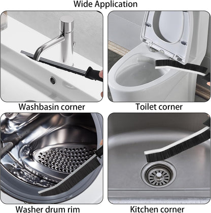 12Pcs Hard Bristle Crevice Cleaning Brush, Grout Cleaner Brush, Multifunctional Gap Cleaning Tool for Household Use, Bathroom, Kitchen, Window,Toilet