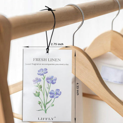 14 Packs Scented Sachets for Drawers and Closets Lavender Fresh Linen Cherry Blossoms White Cotton Lilac Orange Blossoms 6 Different Scent Gift