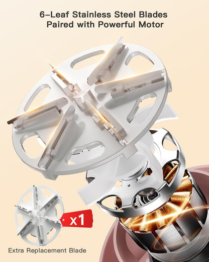 coldSky Rechargeable Fabric Shaver, Lint Shaver with Digital Display, Sweater Shaver with 6-Leaf Blades and Safety Lock, 3-Speeds Defuzzer Remove Fuzz, Pills from Clothes, Furniture, Sofa, Pink