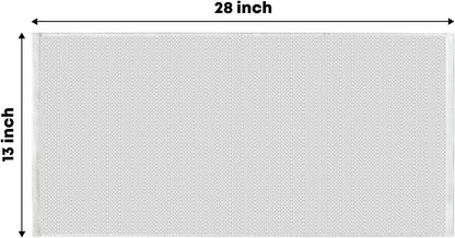 Artoid Mode 100% Cotton Light Grey Waffle Weave Kitchen Dish Cloths, 13x28 Inch Ultra Soft Absorbent Quick Drying Kitchen Dish Towels Set of 4