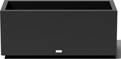 Veradek Block Series Long Box Planter - Large Rectangular Planter for Indoor or Outdoor Patio/Porch | Durable All-Weather Use with Drainage Holes | Modern Décor for Tall Plants, Flowers or Shrubs