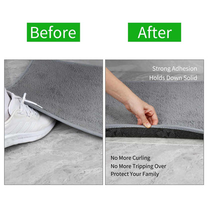 Double-Sided Tape Strong and Tough, 1in x 66FT(20m), Durable Duct Cloth Carpet Rugs Fiberglass Mesh Tape, High Stickiness 2 Sided, Multipurpose Removable Residue-Free, Easy Tear