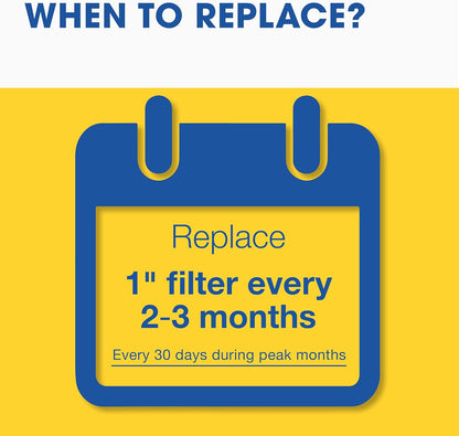 Aerostar 20x26x1 MERV 13-6 Count - Pleated Furnace & Air Conditioner Filters - Removes Bacteria, Dust, Cold & Flu Germs, Lint, Mold, Pet Dander, Allergy-Causing Pollen, Smog, Smoke & Viruses