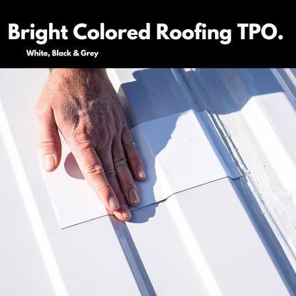 HSS RV Sealant Tape with MicroSealant - Waterproof Commercial Roofing Tape for Roof and RV Repair - UV- & Weatherproof - White - 2 inch x 25 ft.