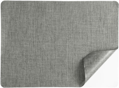 PATIKIL Linen Repair Patch, 8 x 11 Inch Self-Adhesive Linen Fabric Repair Patches for Sofa Couch Clothes Handbag Tents Car Seats Furniture, Medium Gray