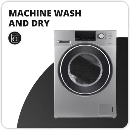 Bath Mat,Ultra Thin Bathroom Rugs,Rubber Bath Mats for Bathroom,No Slip Bath Rugs,Quick Dry,Machine Washable,Low Pile,Absorbent,Shower Outside,Sink,Home Decor Accessories.Black,1'5"x2'3"(17x27inch)