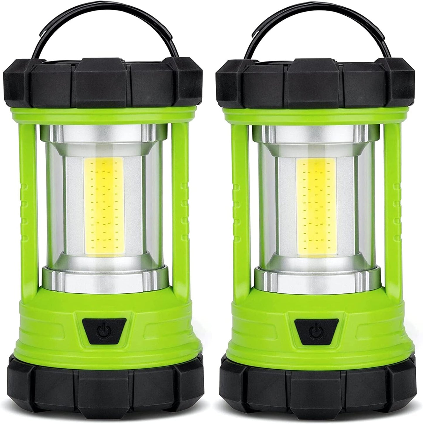 Rechargeable Camping Lantern, 3000LM 5 Light Modes Camping Light 4400 Capacity Phone Charger LED Impact-Resistant Flashlight Lantern Portable Waterproof Hurricane Lanterns for Emergency