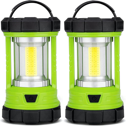 Rechargeable Camping Lantern, 3000LM 5 Light Modes Camping Light 4400 Capacity Phone Charger LED Impact-Resistant Flashlight Lantern Portable Waterproof Hurricane Lanterns for Emergency