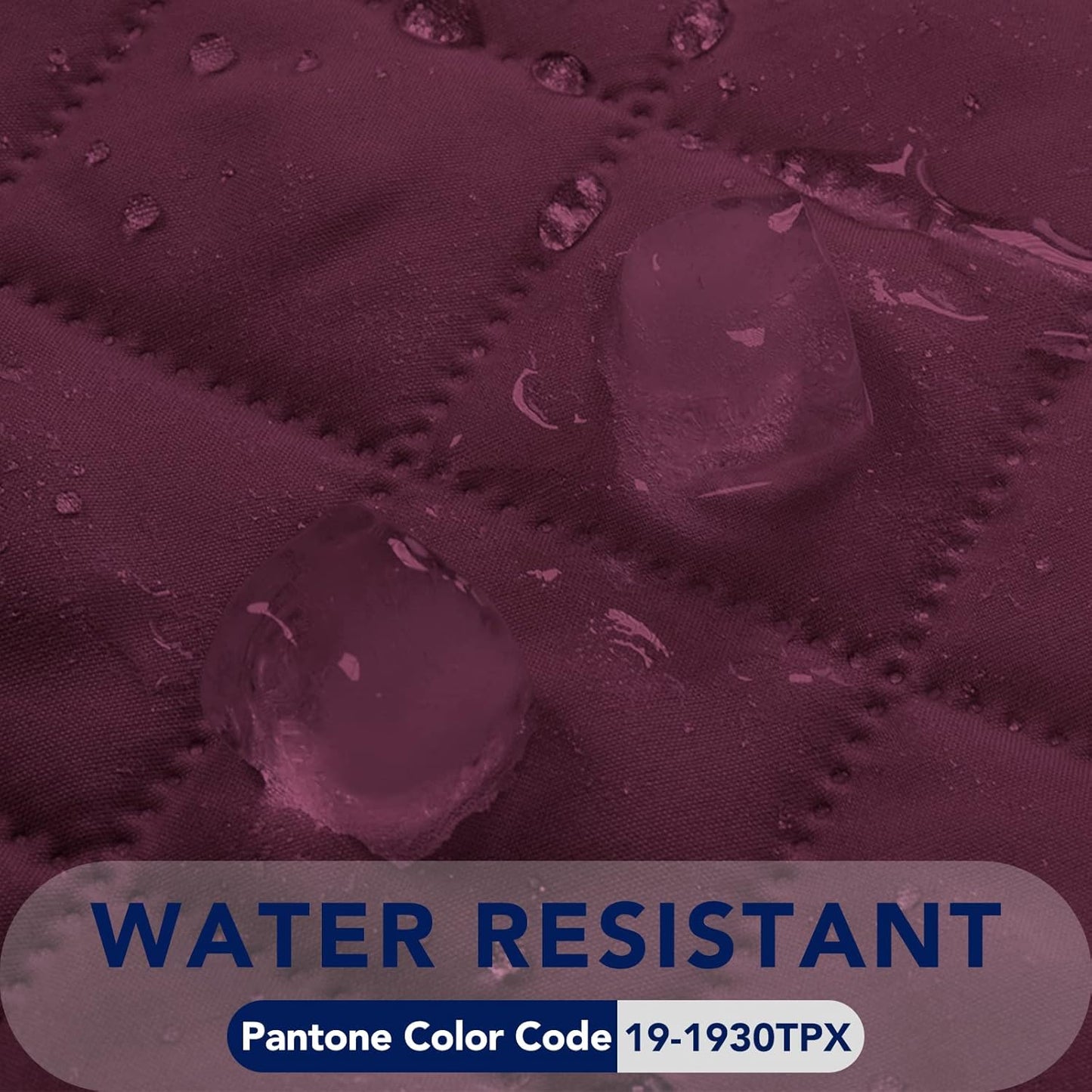 PureFit Reversible Quilted Sofa Cover, Water Resistant Slipcover Furniture Protector, Washable Couch Cover with Non Slip and Elastic Straps for Kids, Dogs, Pets (Sofa, Wine/Beige)