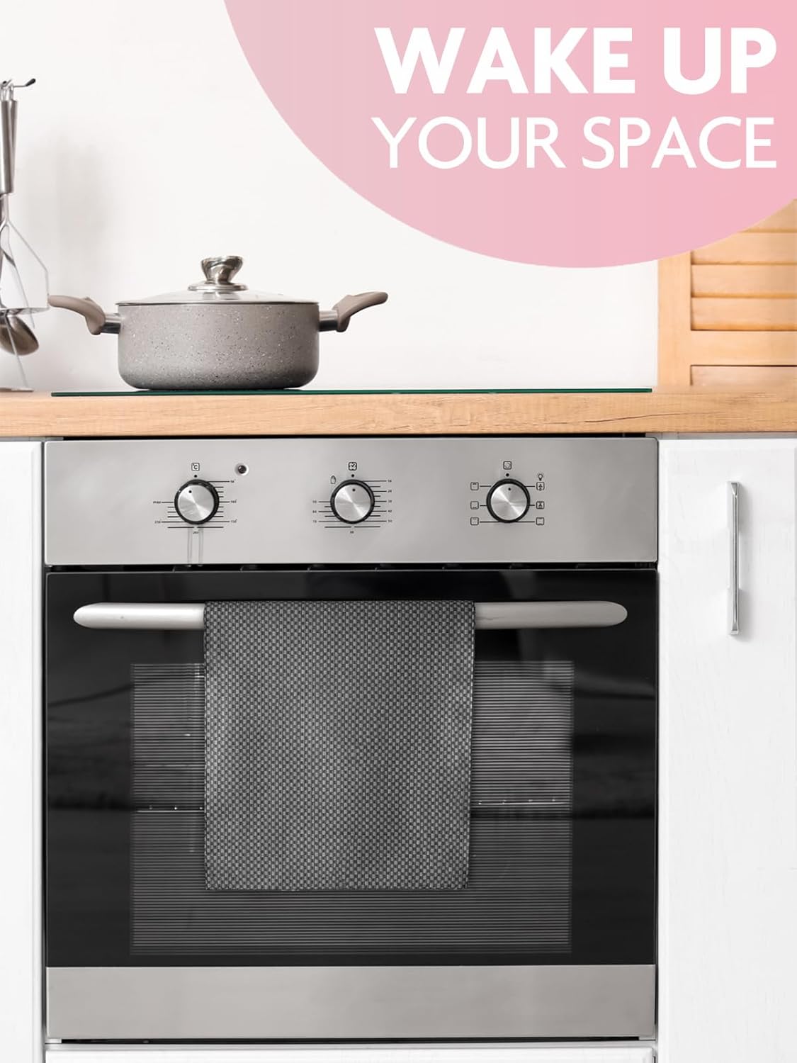 Fantasticlean Large Tear-Away Microfiber Cleaning Cloth Roll - 18'' by 12'', 36 Sheets, Thick Dish Cloths, Super Absorbent Reusable Kitchen Towels (DimGrey)