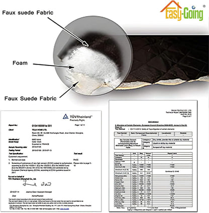 Easy-Going Sectional Couch Covers for Dogs L Shape Sofa Cover Reversible Sofa Slipcover Chaise Lounge Cover Furniture Protector Cover for Pets Dog Cat (30 x 50 inches, Dark Blue/Light Blue)