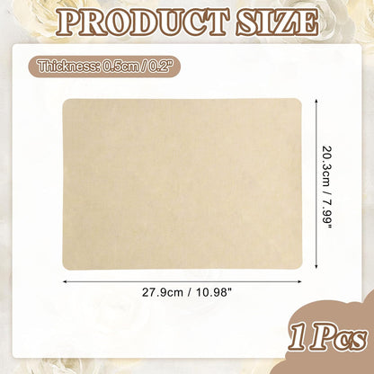 PATIKIL Linen Repair Patch, 8 x 11 Inch Self-Adhesive Linen Fabric Repair Patches for Sofa Couch Clothes Handbag Tents Car Seats Furniture, Light Beige