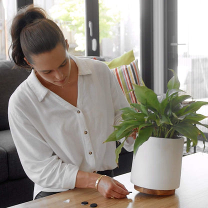 GorillaPads 1 Inch Non-Slip Furniture Pads/Gripper Feet Skids (Set of 32) Self Adhesive Rubber Floor Protectors, Round, Black, CB147-32