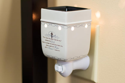 Elanze Designs for I Know The Plans I Have for You Electric Plug-in Outlet Wax and Oil Warmer
