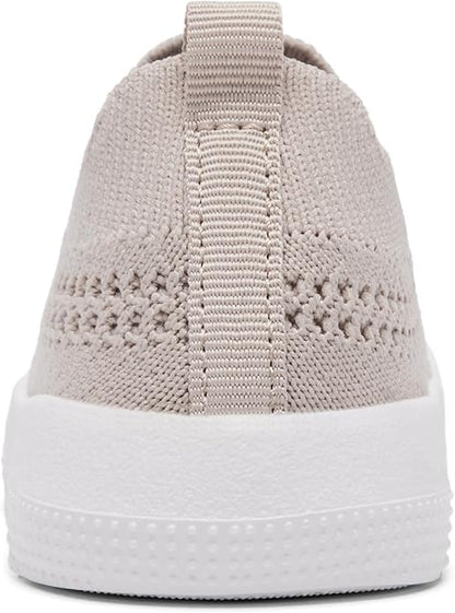 Eashi Baby Boy Girl Non-Skid Indoor Infant Walking Shoes Breathable Warm Elastic Sock Shoes with Memory Sole Protect Toes Outdoor Sneakers