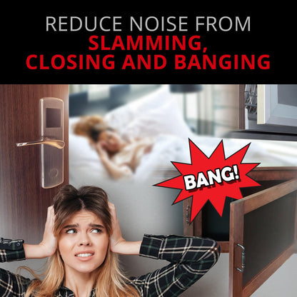 X-Protector Cabinet Door Bumpers 100 PCS – 1/2" Silicone Clear Bumpers – Ideal Cabinet Bumpers – Self-Adhesive Thick Door Silencer – Bumper Pads to Protect Glass & Other Surfaces!