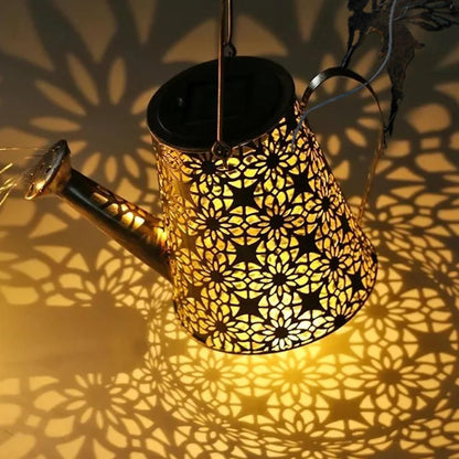 Solar Watering Can Light, Solar Outdoor Decorative,Garden Decor Lights for Yard, IP65 Waterproof Hanging Lantern Landscape Lights, Garden Gifts for Mom, Grandma Women Birthday