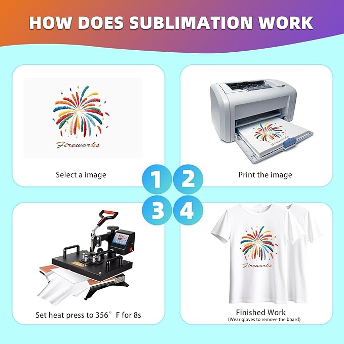 5 PCS Sublimation T-Shirt Blank for Toddler,White Polyester Crew Neck Short Sleeve T-Shirts for Kids