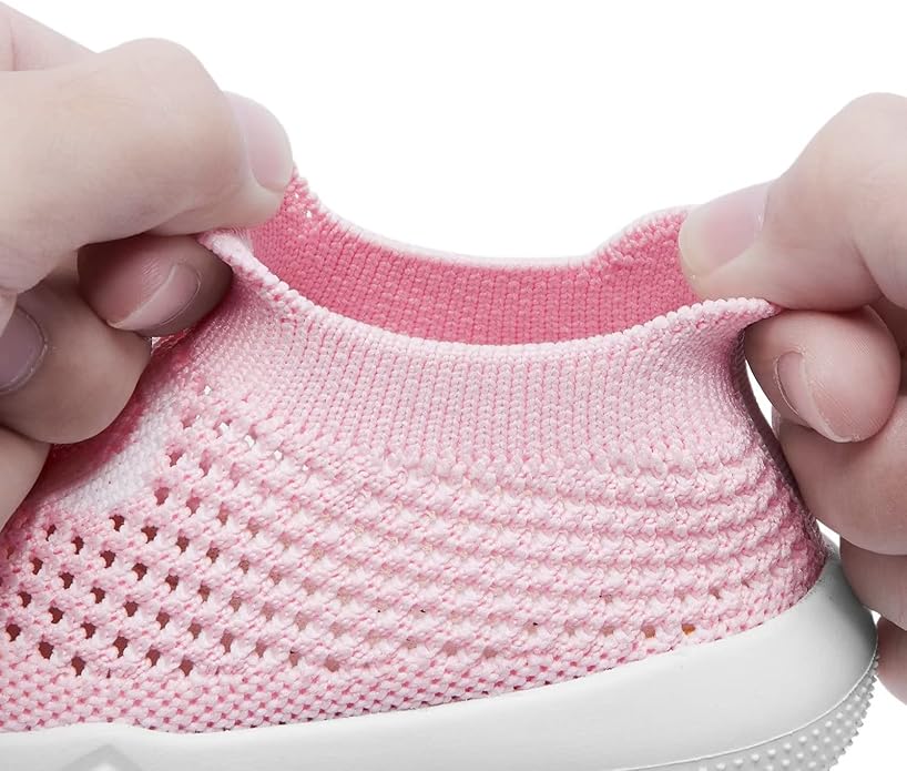 Eashi Baby Boy Girl Non-Skid Indoor Infant Walking Shoes Breathable Warm Elastic Sock Shoes with Memory Sole Protect Toes Outdoor Sneakers