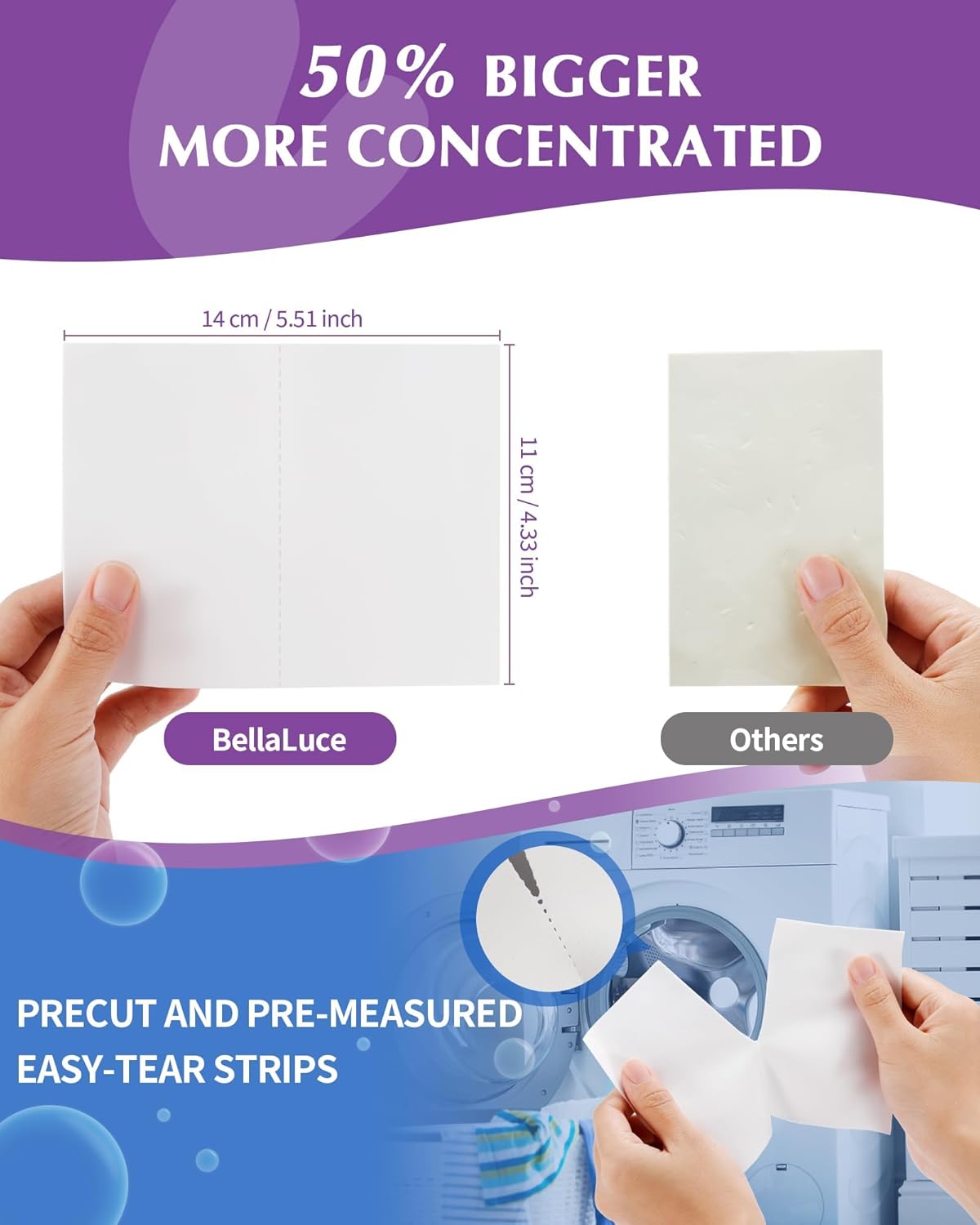 Laundry Detergent Sheets - 240 Loads Girls Lavender Laundry Sheets for Dorm,College,Home, Hotel,Apartment,Camping,Cruise,Road Trip,Beach Vacation,Backpack,Small Space, Family School Travel Essentials