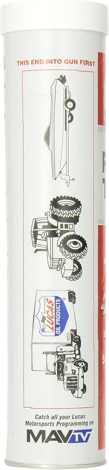 Lucas Oil 10005 Red 'N' Tacky Grease - 14 Ounce
