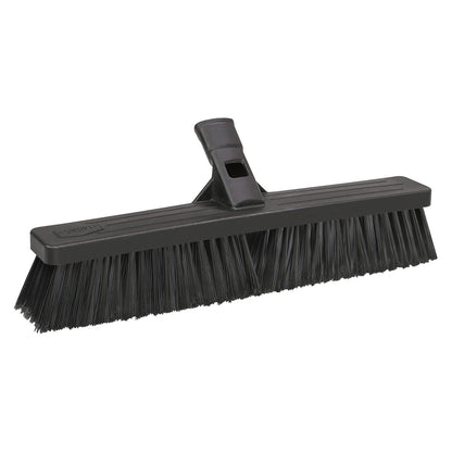 SWOPT 18” Standard Multi-Surface Push Broom Head — Indoor and Outdoor Push Broom — Cleaning Head Interchangeable with All SWOPT Cleaning Products for More Efficient Cleaning and Storage
