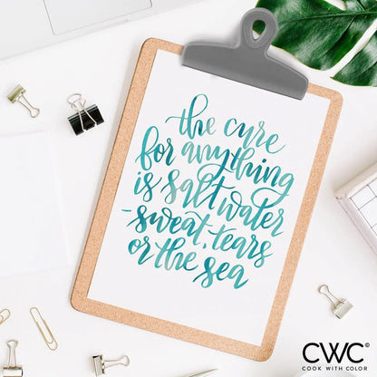 COOK WITH COLOR Bag Clips - Heavy Duty Chip Clip and Refrigerator Magnet Clips for Food Storage with Air Tight Seal Grip, Grey, Pack of 8