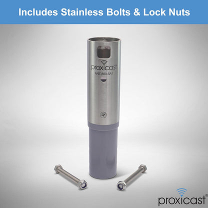 Proxicast Starlink Antenna Adapter for J-Max Antenna Mounts - Stainless Steel Coupler for V2 Rectangular Starlink Satellite Dish Antenna (ANT-800-SA1)