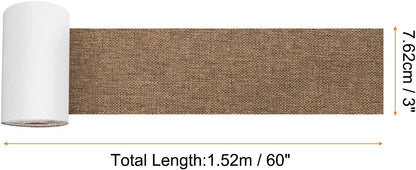 Repair Patches Repair Tape Self-Adhesive DIY Repair Patch Linen Gear Patch for Sofa, Furniture, Chair, Clothing,Tents,3x60 Inch,Dark Grey