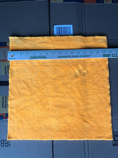 Plush Edgeless Microfiber Towel for Car, Soft Drying Wash Detailing Buffing Polishing Towel, 530 GSM 6Pack 16 x 16inches (Orange, 6Pack)