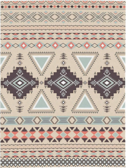 Boho Throw Blanket for Couch Bed Sofa Living Room, Western Flannel Fleece Blanket Soft Cozy Lightweight Breathable Fluffy Durable Gifts for Men Women 50 x 60 Inch