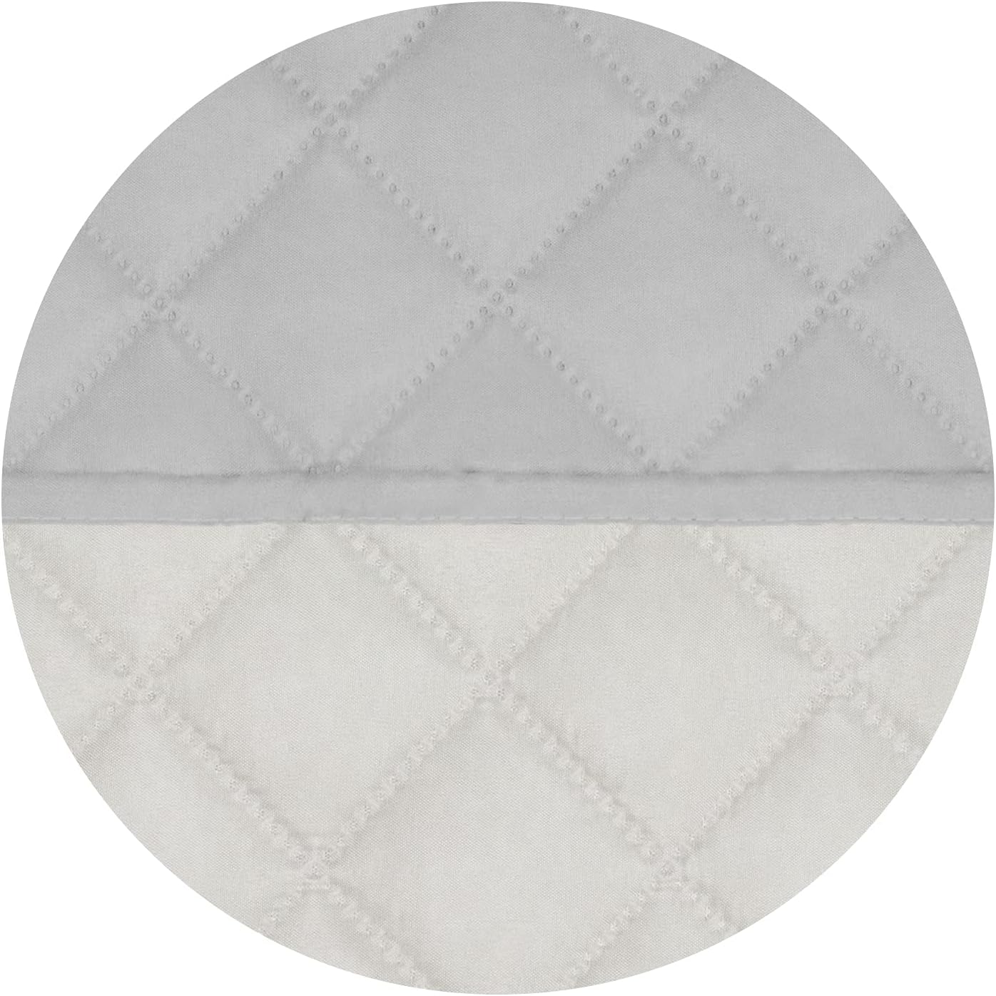 PureFit Reversible Quilted Sofa Cover, Water Resistant Slipcover Furniture Protector, Washable Couch Cover with Non Slip and Elastic Straps for Kids, Dogs (Oversized Recliner, Light Gray/Ivory)