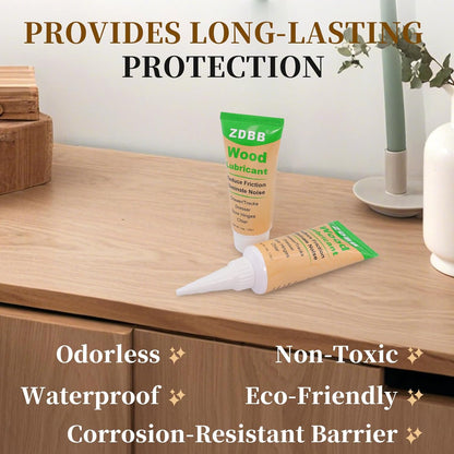 Wood Drawer Wax Lubricant Paste Door-Ease Lubricant Wear-Resistant Eliminate Sticking Noise Loosen Drawer Slide Grease for Wood Furniture, Window Track, Sliding Glass Doors, Hinges, 1 oz 1-Pack