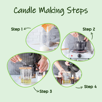 UNOTENA Soy Wax Flakes for Candle Making, Natural Candle Wax, Farm-Sourced, No Additives, Safe and Pure, 40LB