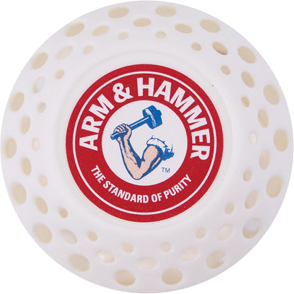 Arm & Hammer Odor Busterz Deodorizing Balls - Air Freshener and Odor Eliminator - Long Lasting Freshness for Home, Bathroom, Closet, Gym Bags, Sports Gear and More - 3-Count, White Linen Scent