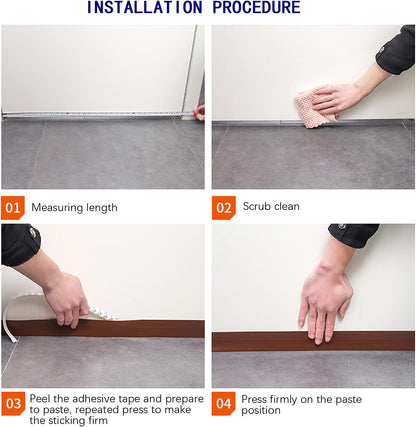 TAROSE Weather Stripping, Silicone Door Seal Strip Door, Window, Transparent 16 Feet Long, White (Width 25mm)