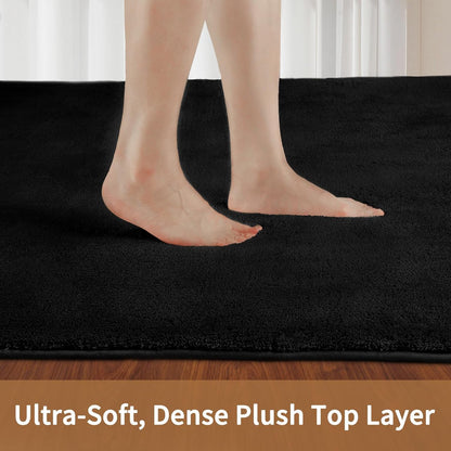 Sour Lemon 6x9 Area Rugs for Living Room, Soft Large Area Rug Fluffy Rugs for Bedroom，Machine Washable Area Rug Non Slip Carpet Rug for Living Room Playroom Kids Room Home Decor